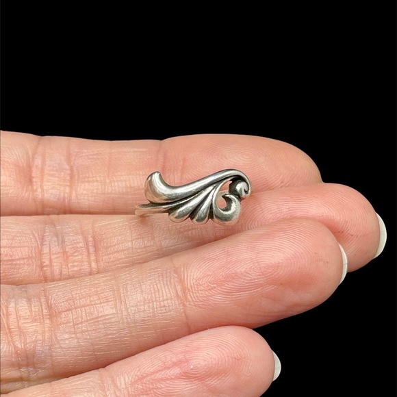 Art nouveau style sterling ring - Picture 4 of 7